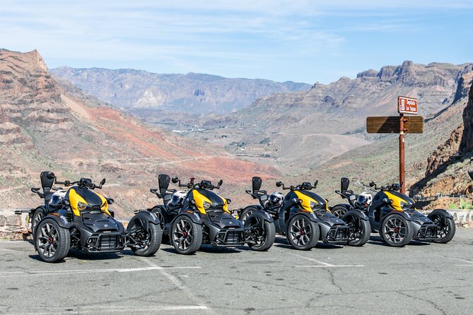 3 Wheel Motorcycle like Quad/Buggy Tour Gran Canaria (Maspalomas) - Three wheels, one easy ride: Can-Am Ryker basics