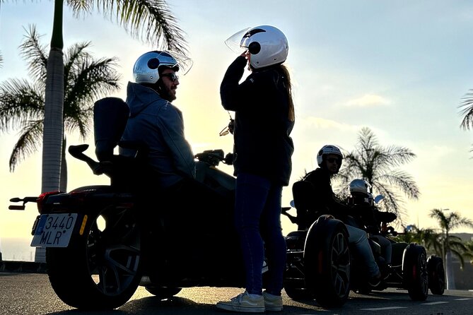 3 wheels motorcycle Coast Tour - Ryker - Gran Canaria Maspalomas - Stop 4: Playa de Amadores — Caribe-Style Sand and a Hilltop View