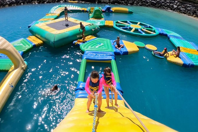 45-min admission to Amadores Fun Park - 45 minutes of jumping, sliding, and splash-driven obstacles