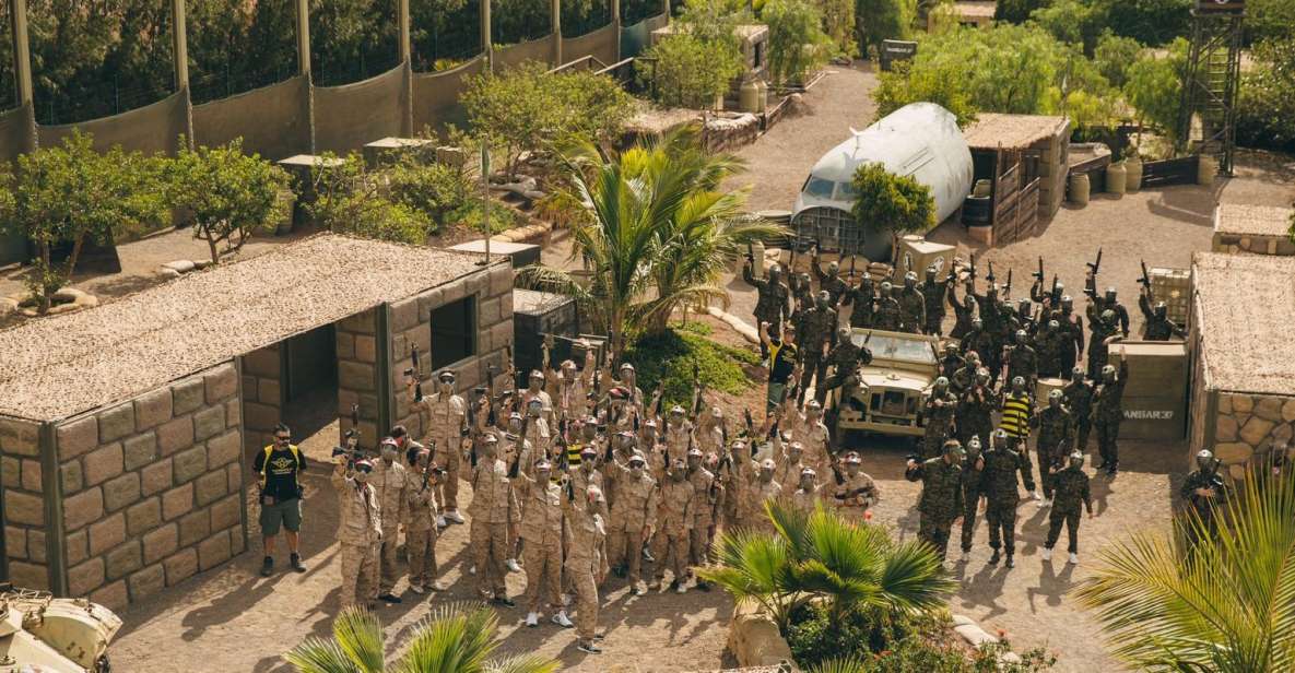 Airsoft Park Ticket - Hangar 37 Airsoft in Gran Canaria: The Video-Game Format