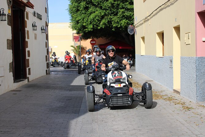 Can-am Ryker Adventure Gran Canaria Grand tour - Agüimes old town: cathedral views and photo time