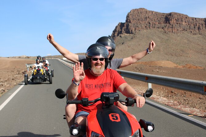 Can-am Ryker Adventure Gran Canaria Grand tour - Castillo del Romeral for photos and a film-location vibe