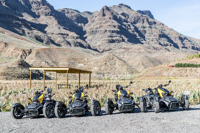 Can-am Ryker three wheels tricycle Mountain Tour (Maspalomas) - On-Road Setup: Helmet, Insurance, and First-Time Nerves