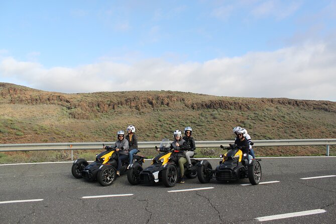 Can-am Ryker three wheels tricycle Mountain Tour (Maspalomas) - Small-Group Touring: Why a Max of 10 Matters