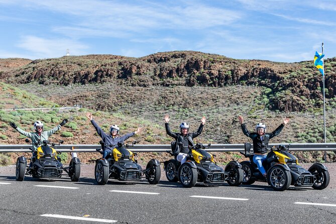 Can-am Ryker three wheels tricycle Mountain Tour (Maspalomas) - The 10:30 Start: How Meeting, Tickets, and Time Really Work
