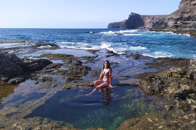 Coastering in Gran Canaria (Aquatic Route in the ocean cliffs) - Natural Pools and Sea Time: Swimming Away From the Usual Crowds