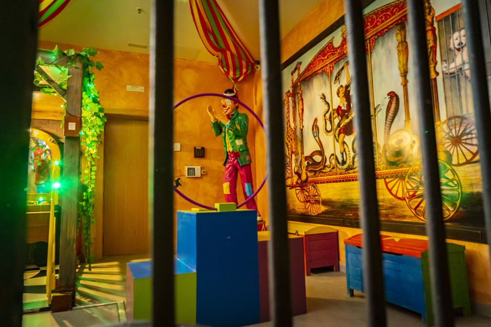 Escape room "The gratest show on earth" at Holidayworld - The 45-minute experience: how the story objective drives the game