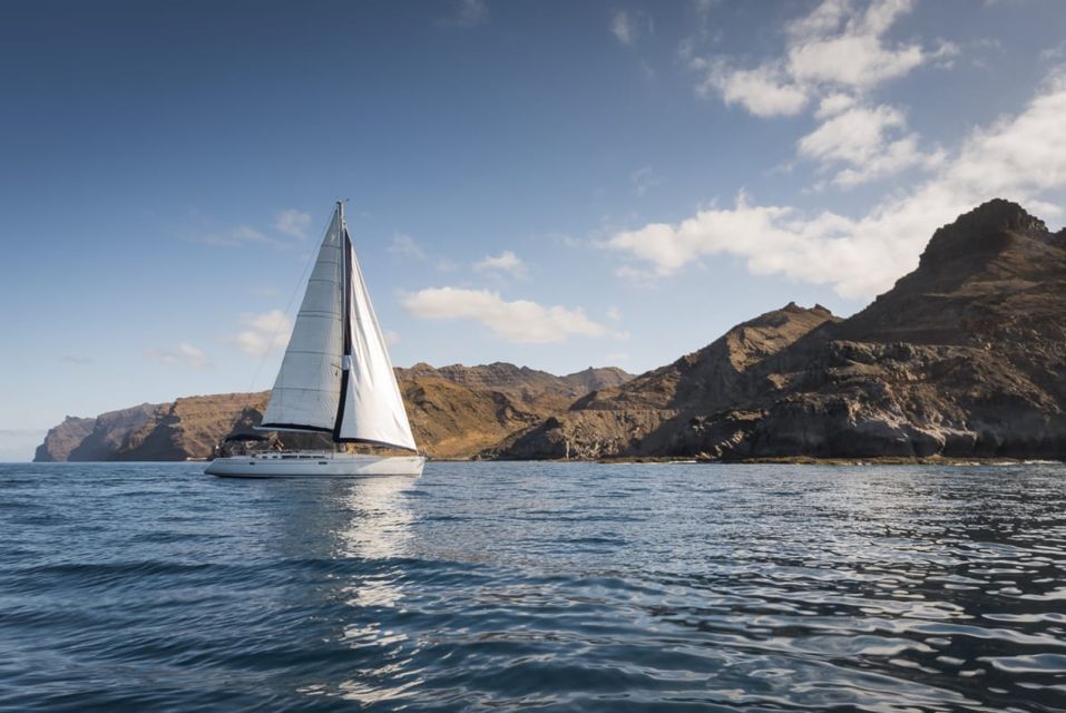 From Puerto de Mogán: Sailboat Trip with Food and Drinks - Steering the Boat: Hands-On Sailing Without the Ego