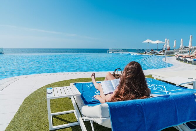 Full Day Ticket at Perchel Beach Club with Lunch - The lunch you get is the whole point: starters, rice mains, dessert