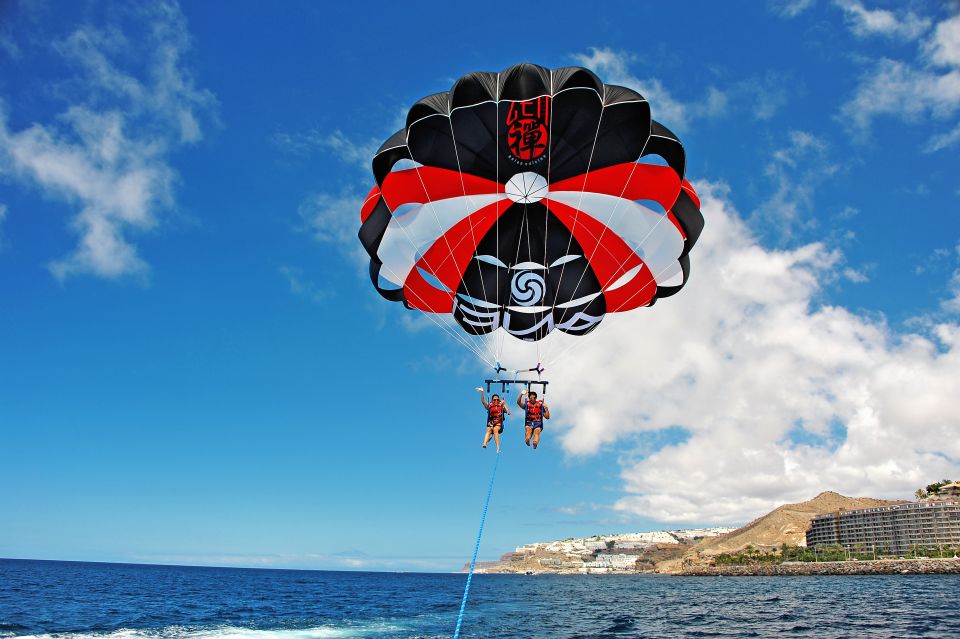 Gran Canaria: 1 to 3 Person Parasail over Anfi Beach - Coming down: safe descent and what happens right after