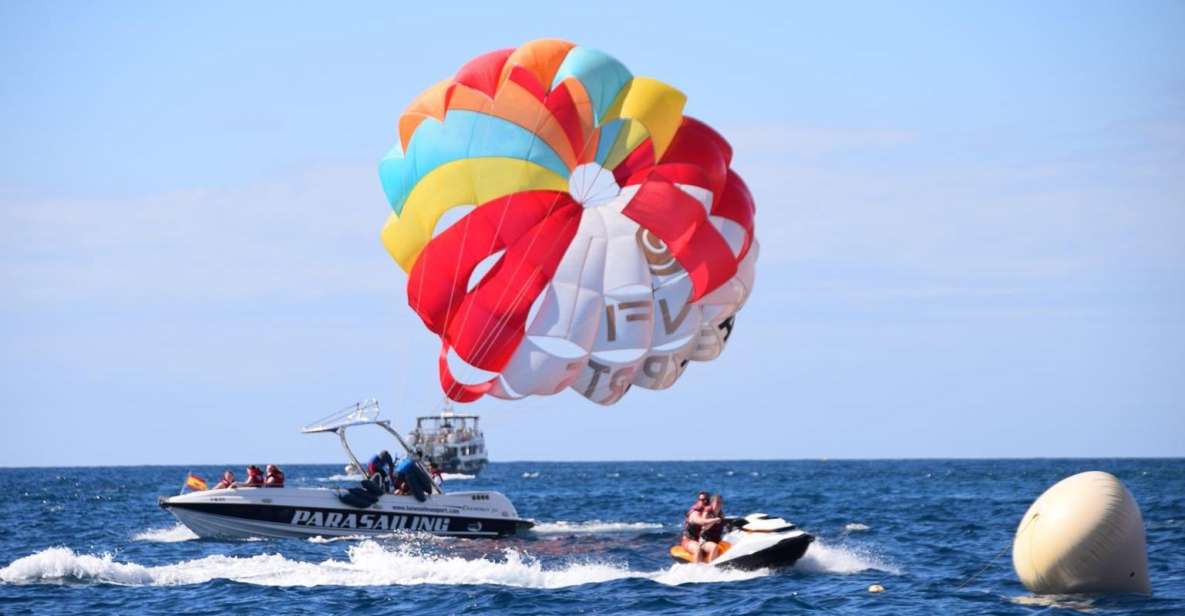 Gran Canaria: 1 to 3 Person Parasail over Anfi Beach - Where you’ll start at Anfi Beach watersports kiosk