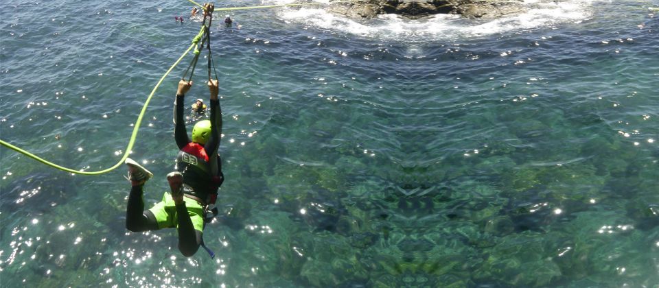 Gran Canaria: Adrenaline-Filled Coasteering Experience - Zip Line and Via Ferrata Above the Waves