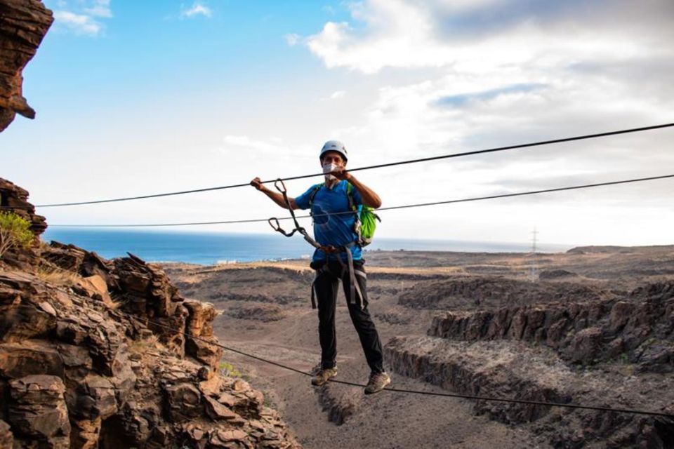 Gran Canaria: Cliff Climbing Via Ferrata Trip by Maspalomas - Gear, fitness, and what to bring (so your hands and head stay happy)