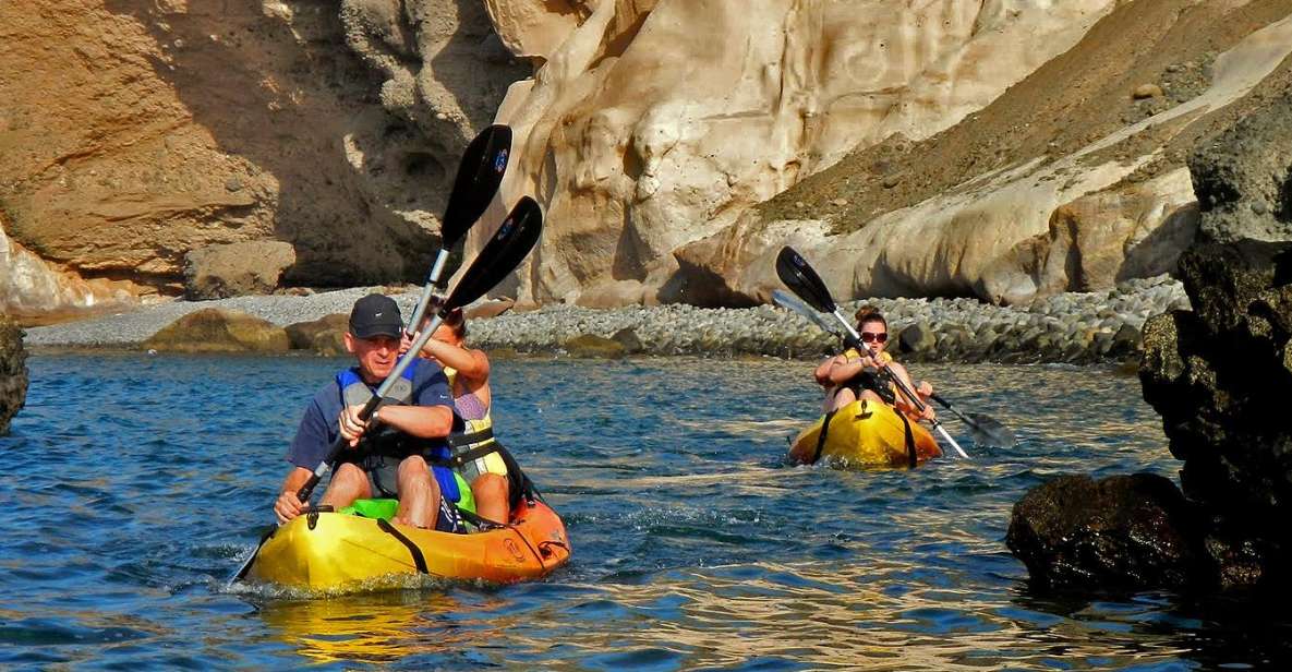 Gran Canaria: South Coast Guided Kayaking Trip - Entering the Day From El Pajar’s Santa Águeda Beach