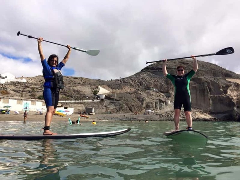 Gran Canaria: Stand-Up Paddle Lesson & Snorkeling Tour - Snorkeling After SUP: Clear Water, Real Wildlife Time
