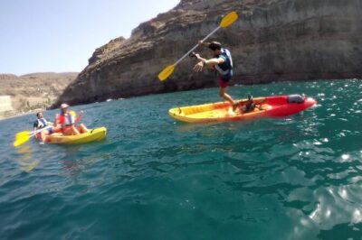 Kayak & Snorkeling Tour in Caves in Mogan - Kayaking Past White Cliffs: How the Geology Lesson Works