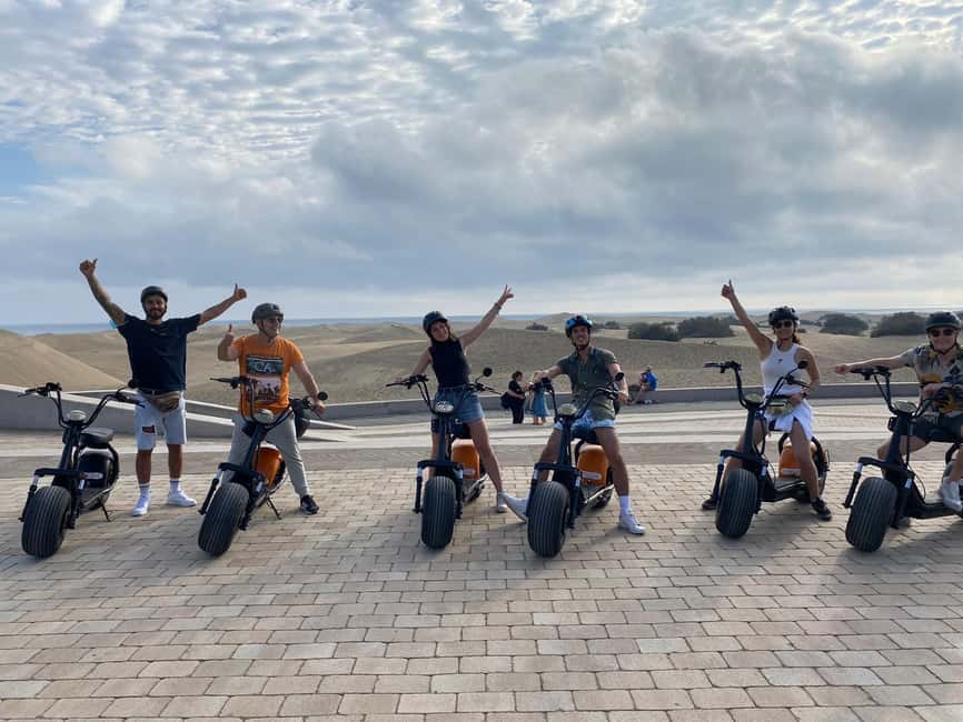 Maspalomas: 2-Seater Chopper E-Scooter Rental - Key highlights worth planning for