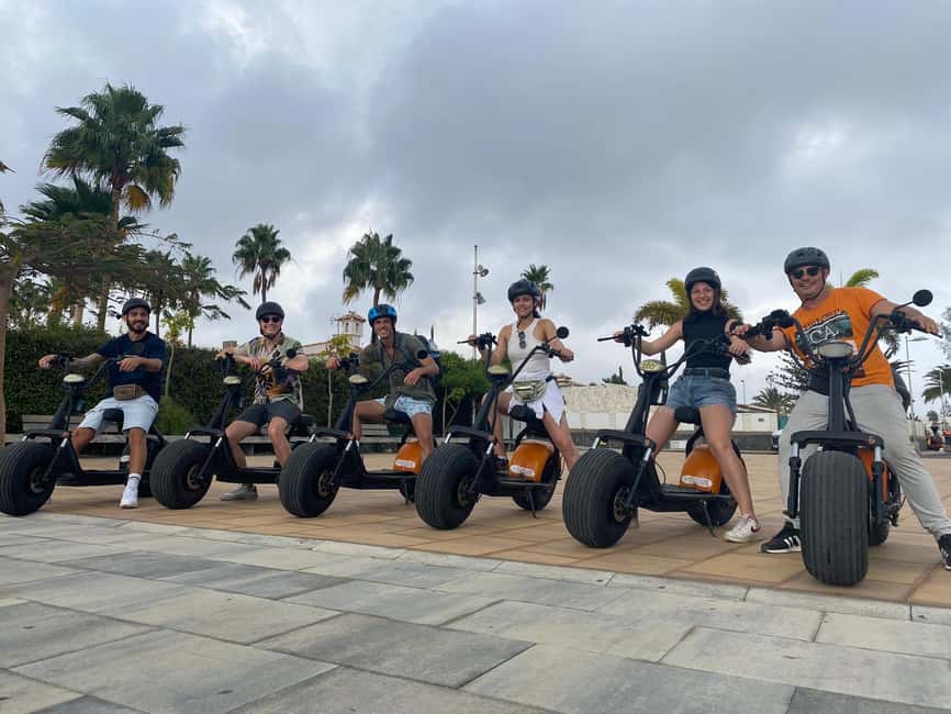 Maspalomas: 2-Seater Chopper E-Scooter Rental - Renting the Harley-style 2-seat chopper in Maspalomas