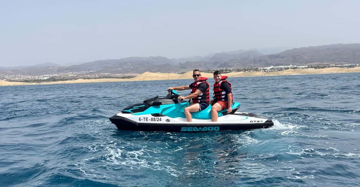 Maspalomas: Jet Ski Tour with Hotel Transfer - Swim Break by Request: When You Want Water Time Too