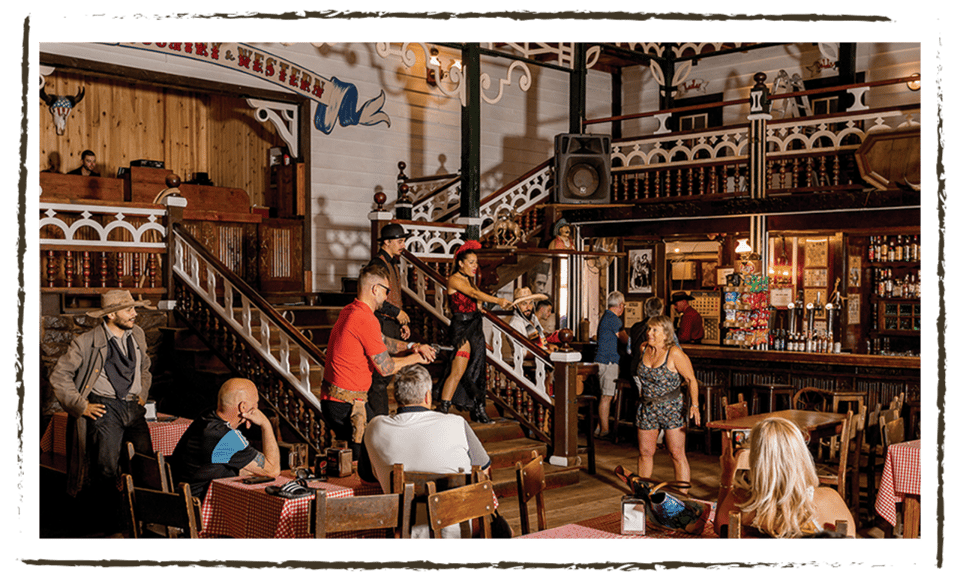 Maspalomas: Tickets to Sioux City Park - Entering Main Street: Real Buildings and Faster Photos