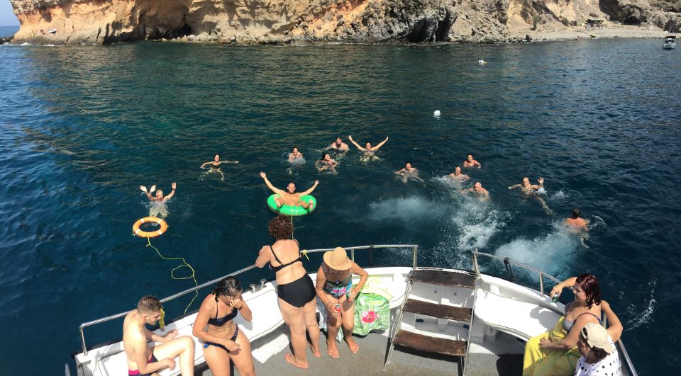 Puerto de Mogan: Boat and Snorkeling Trip - The lunch moment: potatoes with mojo, omelette, and a no-drama finish