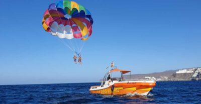 Puerto Rico de Gran Canaria : Parasailing - Meeting Point: Pier Access and What to Look For