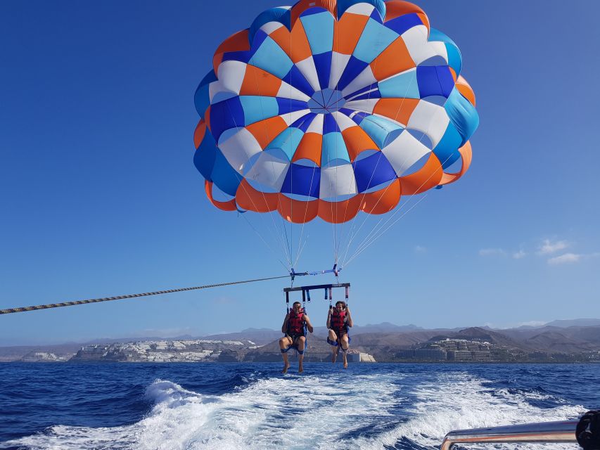 Puerto Rico de Gran Canaria : Parasailing - In the Air: What the 10–12 Minutes Feels Like
