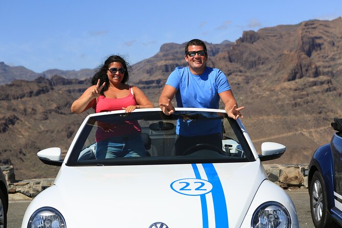 Vw Beetle Convertible Island tour Discover the island on a different way - The driving setup: manual car, left-hand traffic, and real safety limits